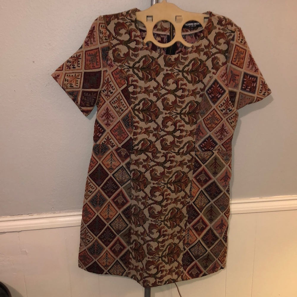 Quilted retro dress
